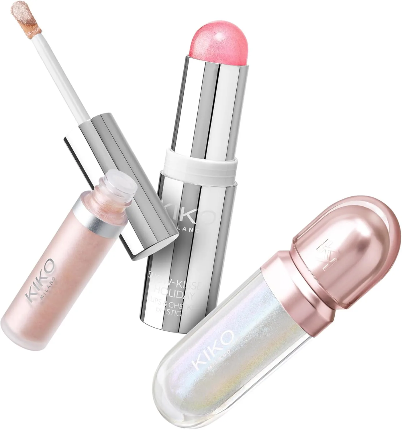 pH Stick + Liquid Eyeshadow + Lip Oil + Pouch